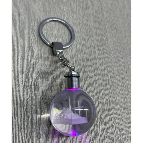 Ledli Sultanahmet Tasarımı Kristal Anahtarlık Alk3804