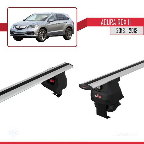 Acura RDX II 2013-2018 Arası ile uyumlu ACE-4 Ara Atkı Tavan Barı GRİ