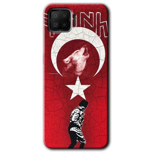 Oppo A73 Kılıf HD Desen Baskılı Arka Kapak - Bozkurt Atam