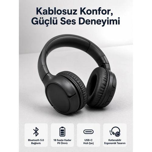 2025 Model Kulak Üstü Bluetooth Hoparlör Anc Özellikli