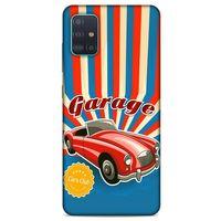 Retro (11) Desen Tam Koruma Renkli Samsung Galaxy A51 Kılıf