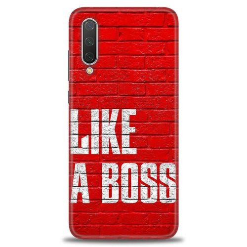 Xiaomi Mi 9 SE Kılıf HD Baskılı Kılıf - Like a Boss + Tam Ekran Koruyucu