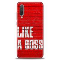 Xiaomi Mi 9 SE Kılıf HD Baskılı Kılıf - Like a Boss + Tam Ekran Koruyucu