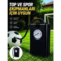 Çok Amaçlı Taşınabilir Hava Pompası Araç Bisiklet Top Lastik Şişirme Pompası