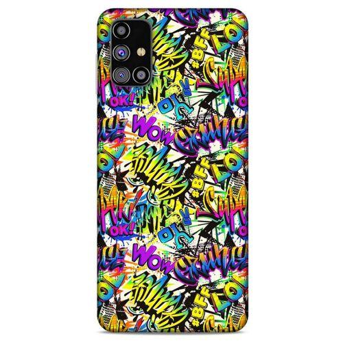 Graffitix (32) Desenli Silikon Kapak Samsung Galaxy M31s Kılıf