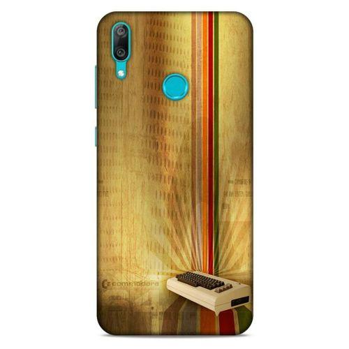 Retro (28) Desen Arka Kapak Renkli Huawei Y7 Prime 2019 Kılıf