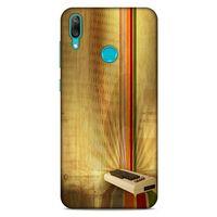 Retro (28) Desen Arka Kapak Renkli Huawei Y7 Prime 2019 Kılıf