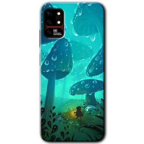 Reeder S19 Max Kılıf HD Desen Baskılı Arka Kapak - Silhoutte Dropss