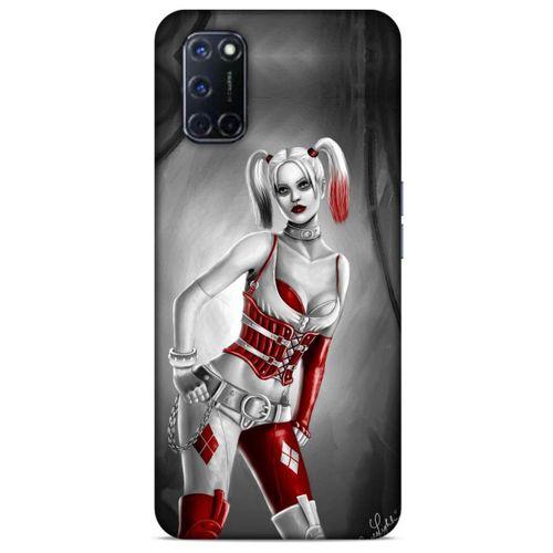 Oppo A92 Uyumlu Kılıf Harley Quinn (39) Liquid Crystal Kılıf Açık Limon