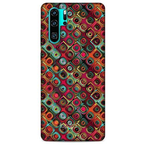 Huawei P30 Pro Kılıf Pastel Renkler (38) Neo Hybrid Kılıf Kırmızı Tonlar