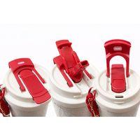 Lüks Tasarım Charm Detaylı Çift Katmanlı Vakumlu Termos Bardak