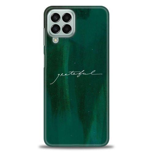 Samsung Galaxy M33 Kılıf HD Baskılı Kılıf - Grateful + Tam Ekran Koruyucu