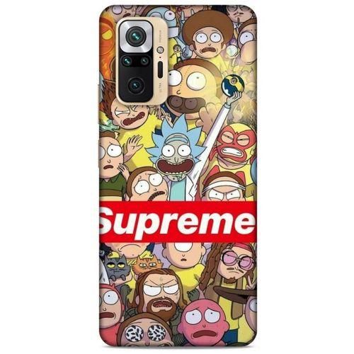 Xiaomi Redmi Note 10 Pro Uyumlu Kılıf Rick And Morty (44) Tough Armor Kılıf Beth C-500A