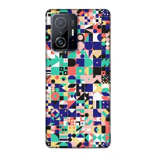 Xiaomi Mi 11T Pro 5G Uyumlu Kılıf Insomnia (40) Fit Silikon Kılıf Minik Kareler