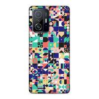 Xiaomi Mi 11T Pro 5G Uyumlu Kılıf Insomnia (40) Fit Silikon Kılıf Minik Kareler