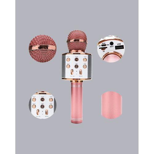 Taşınabilir Karaoke Mikrofon – Bluetooth, Usb Ve Aux Girişli
