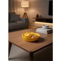 Sarı Çerezlik Kase Seti 4 Adet 3x12 Cm