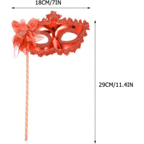 Kırmızı Işıltılı Fotoğraf Maskesi Çocukların Eğlenceli Anları için Parlak Detaylar