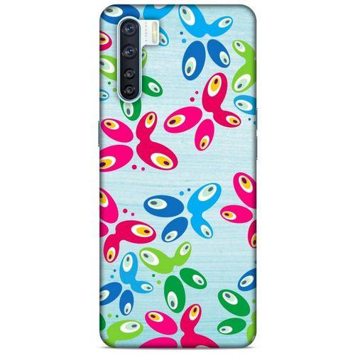 Nazarium (40) Desenli Silikon Kapak Oppo A91 Kılıf