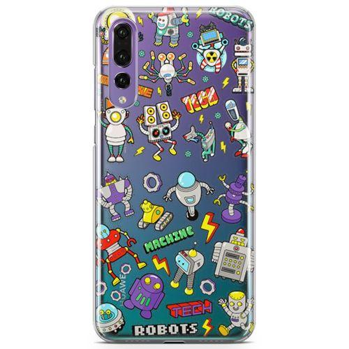 Huawei P20 Pro Kılıf Android Arka Kapak Koruma Desenli Full Koruyucu