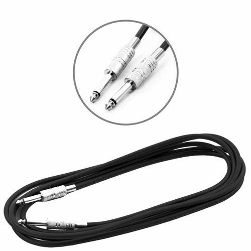 Kablo Jak Fişli Pro 5 Metre Siyah KJF5BK