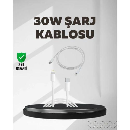 Yüksek Saflıkta Bakır Çekirdekli 30w Hızlı Şarj Kablosu