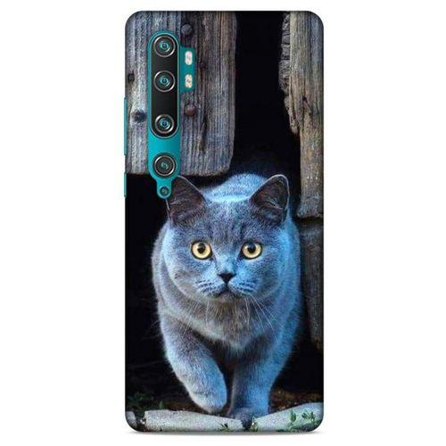 Lopard Xiaomi Mi Cc9 Pro Uyumlu Kılıf Kediler (48) Bumper Kılıf Duman
