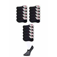 Siyah Kadın Görünmez Çorap 15 çift