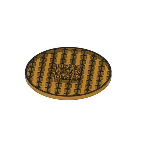 QR Kodu Altlığı 3D Baskı (Bu ürün Sadece Plastik parçadır - Almadan Önce Soru Sorabilirsiniz)