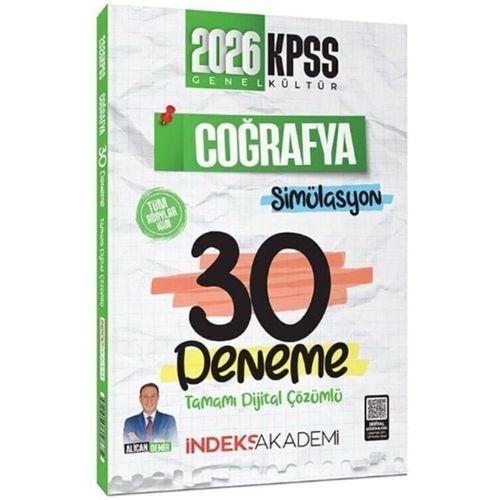 2026 KPSS Coğrafya Simülasyon 30 Deneme İndeks Akademi