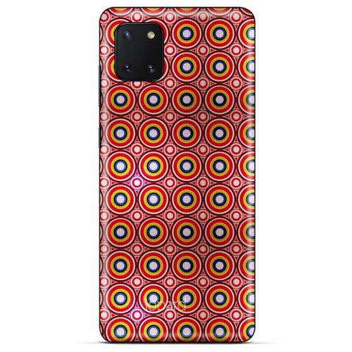 Huawei Y5P Kılıf Pastel Renkler (40) Fit Silikon Kılıf Yeşil Kırmızı