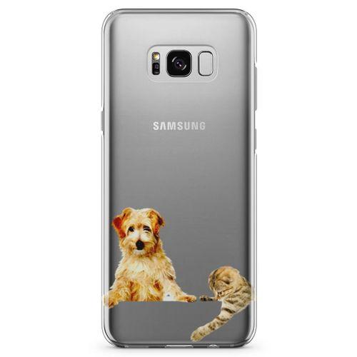 Samsung Galaxy S8 Kılıf Avustralya Terrier Arka Kapak Koruma Desenli Full Koruyucu