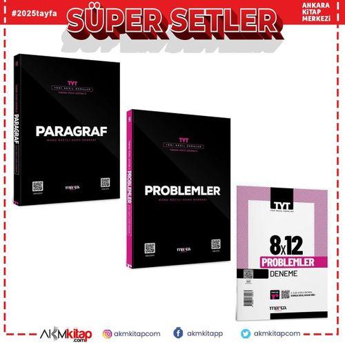 Marka Yayınları Paragraf ile Problemler Soru Bankası ve Problemler Denemesi 3 Kitap Set