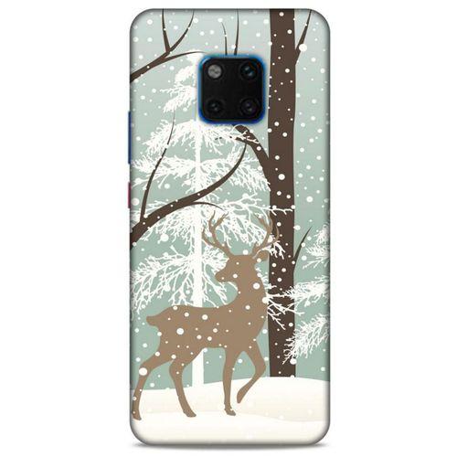 Huawei Mate 20 Pro Kılıf Snowix (22) Tam Koruma Kılıfı Açık Kahve