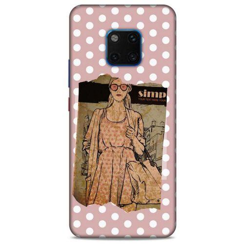 Sokak Modası 37 Huawei Mate 20 Pro Kılıf Desenli Silikon