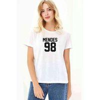 Shawn Mendes 98 Baskılı Beyaz Kadın Tshirt