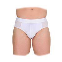 Erkek Modal Kalın Bel Lastikli 6 Lı Slip Külot Berrak-4406