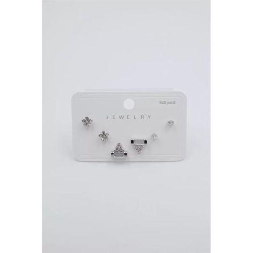 Çoklu Set Küpe - Gümüş