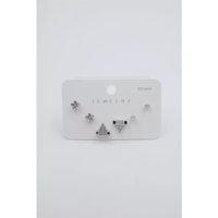 Çoklu Set Küpe - Gümüş