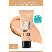 Maybelline New York Fit Me Nude Cilt Bakımı Etkili Nemlendirici SPF50 BB Krem - 20