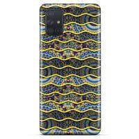 Samsung Galaxy M51 Kılıf Baskılı Özel Seri Taşlı (39) Liquid Crystal Kılıf