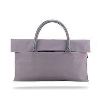 Classone BYN-EL004 WTXPro Su Geçirmez Kumaş 13-14 inch Bayan Laptop El Çantası- Tote Bag – Gri