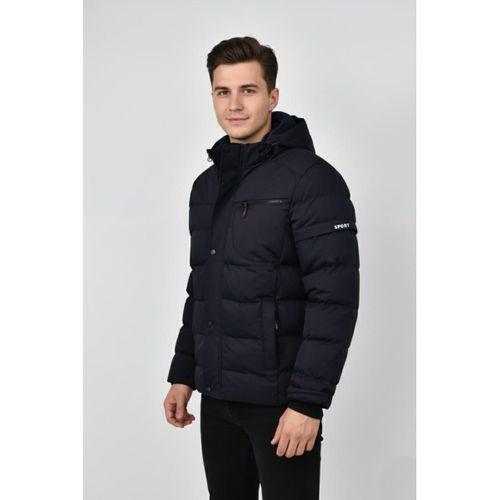 Erkek Kapüşonlu İç Kürklü Spor Mont 99528 BGL-ST04880