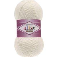 Alize Cotton Gold El Örgü İpi 62 Açık Krem
