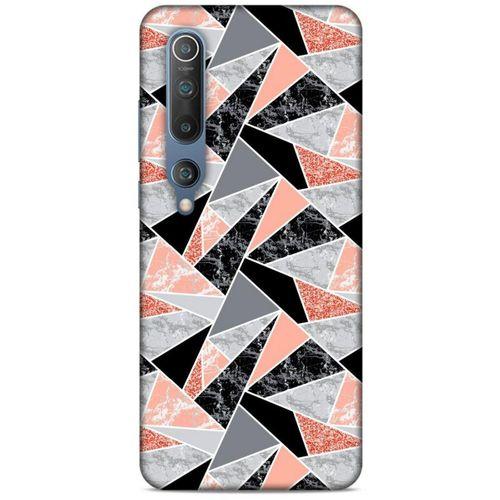 Mermer Desenli (32) Tema Soft Silikon Kılıf Bakır rengi Xiaomi Mi 10 Kılıf