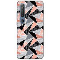 Mermer Desenli (32) Tema Soft Silikon Kılıf Bakır rengi Xiaomi Mi 10 Kılıf