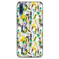 Samsung Galaxy A50 Kılıf Desenli Özel Seri Tüyler (5) Koruma Kabı