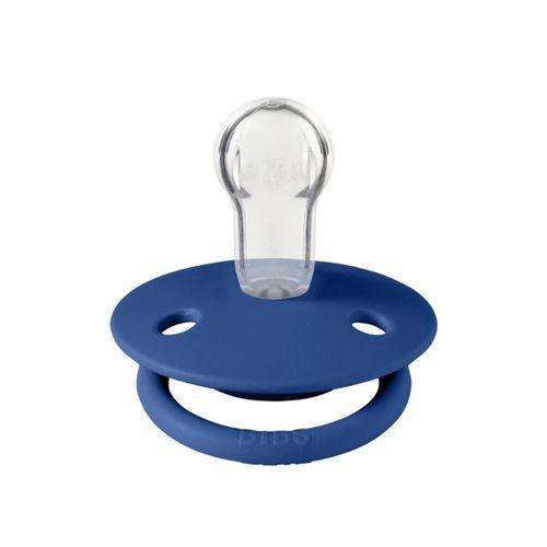 Eğitici Çocuk Bibs De Lux Silikon Emzik 0-36 Ay Cornflower