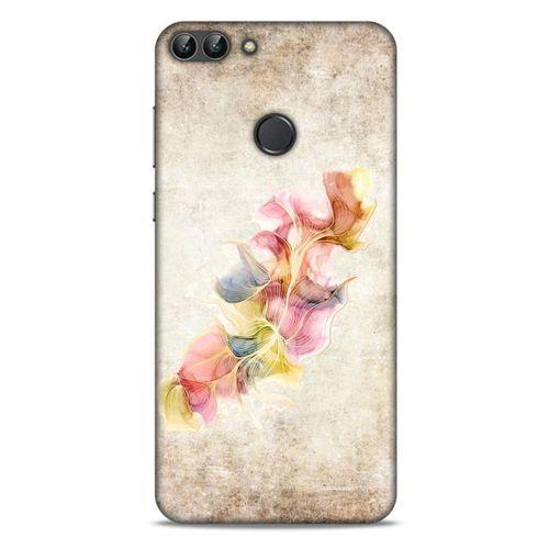 Huawei Psmart Kılıf Desenli Özel Seri Tüyler (21) Koruyucu Kapak