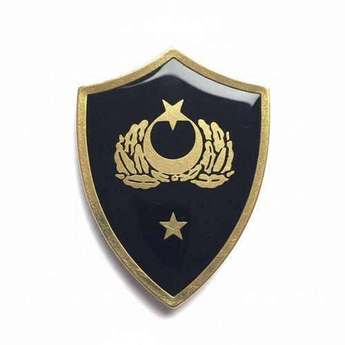 Minyatür Rütbe Subay Sağlık Sınıfı - Binbaşı Rütbe (Siyah Zemin JANDARMA)